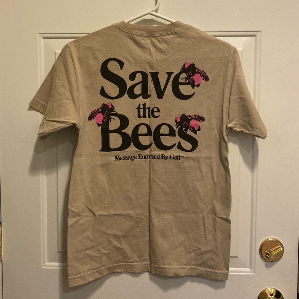 GOLF size small flower boy save the bees tee